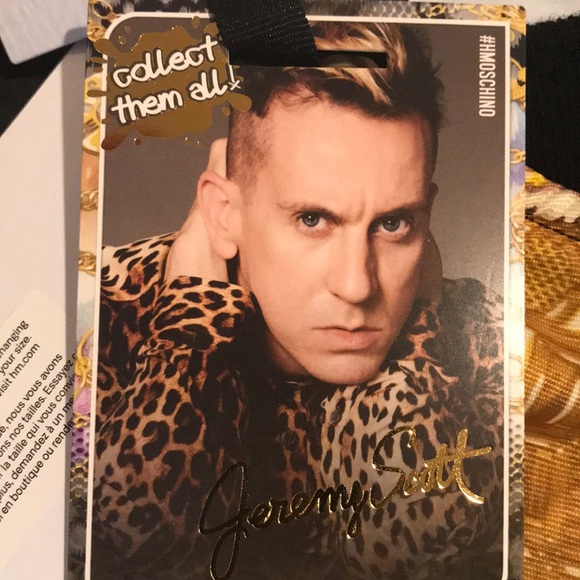 H&M Moschino Gold Chain Bomber - Picture 8 of 8